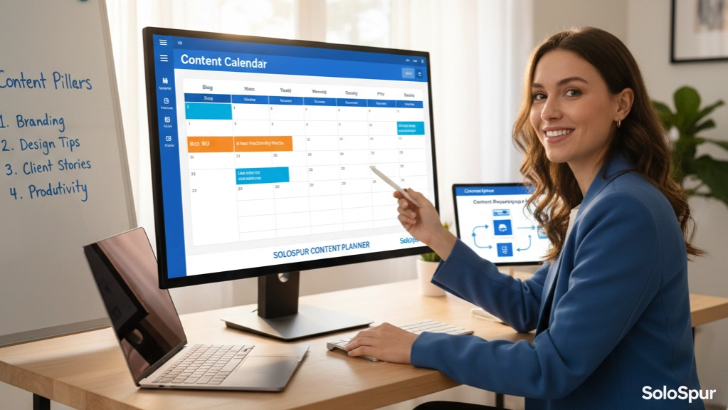 The Ultimate Solopreneur’s Guide: How to Create a Content Calendar That Actually Works